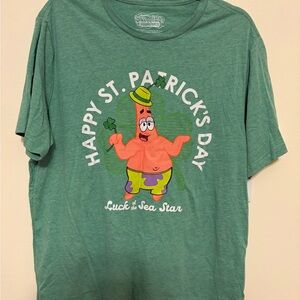 Hybrid Apparel Green Graphic Tee